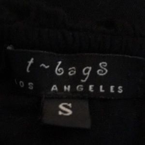 Black Bare shoulder T Bags Los Angeles Maxi SZ S